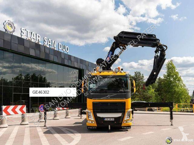 Camion Volvo 8x4 HMF 6020 Fly Jib Winch