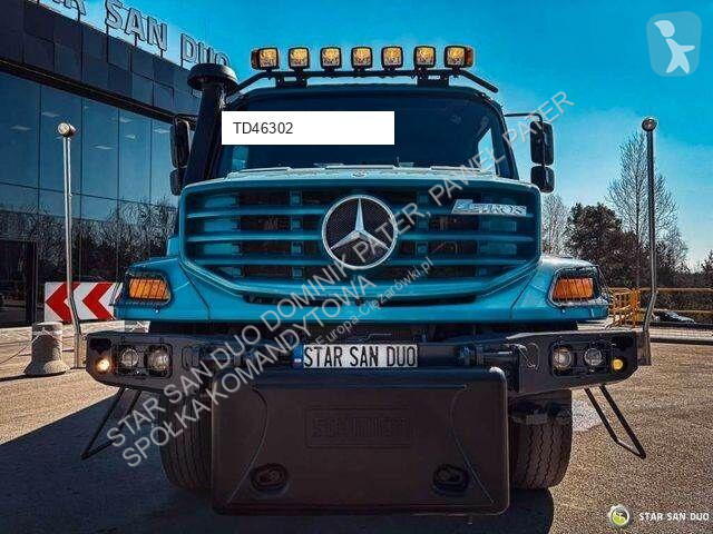 Camion Mercedes 1833 4x4 Kipper Camper Chassis