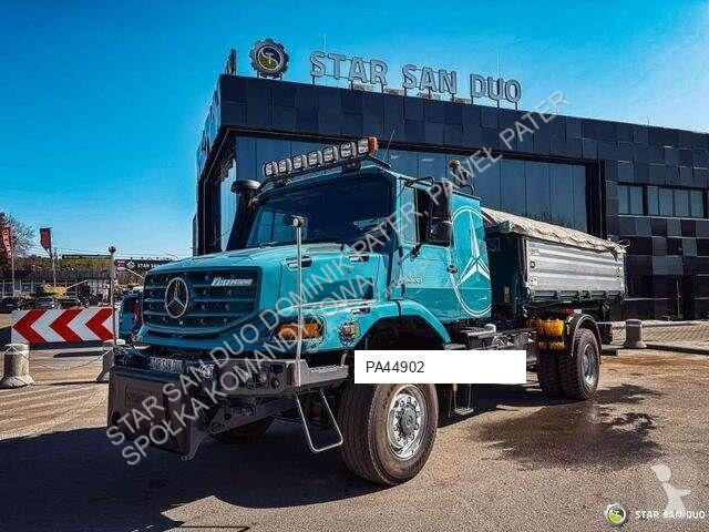 Camion Mercedes 1833 4x4 Kipper Camper Chassis