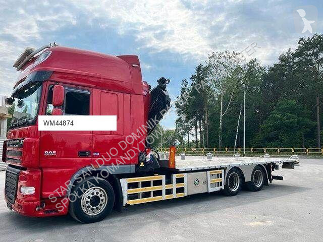 Camion DAF 6x2 HMF 4020 EURO 5 KRAN CRANE