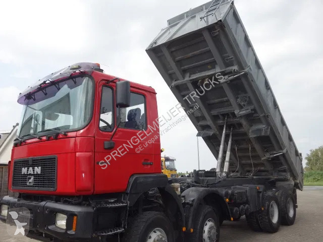 Vrachtwagen MAN 35-403 meiller kipper 8x6