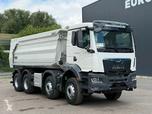 Camion MAN TGS BB 8X4 Euromix Mulden Kipper HARDOX