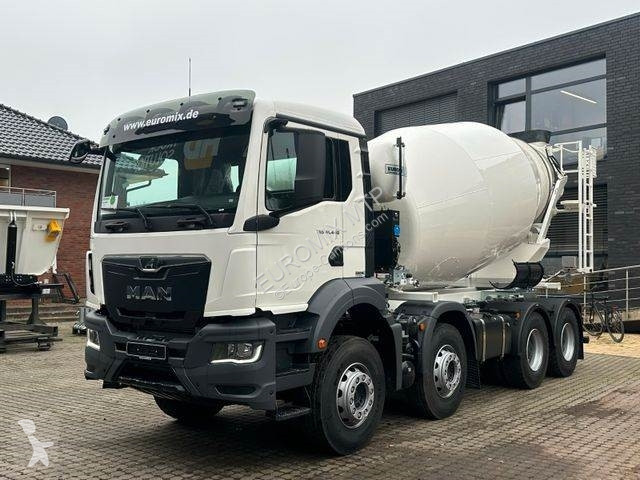 Lastbil MAN TGS 8x4 WECHSELSYSTEM KIPPER+MISCHER