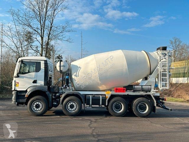 Lastbil MAN TGS 37.480 8x4 EuromixMTP EM 10 L