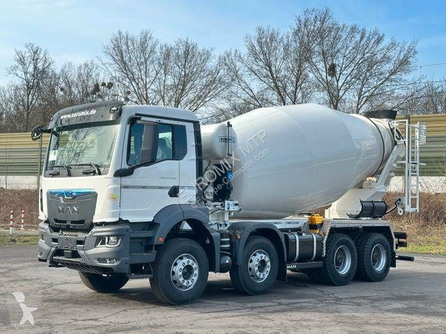 Lastbil MAN TGS 8x4 /Euro6e Euromix EM 12 R