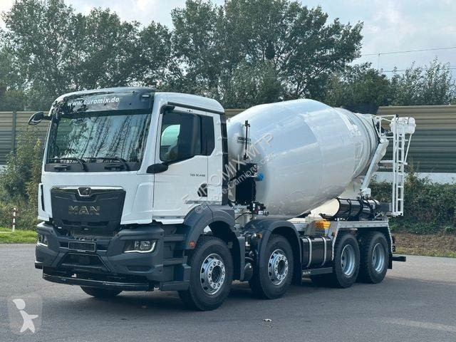 Lastbil MAN TGS 8x4 / Euromix MTP EM 9 L