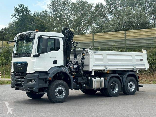 Kamion MAN TGS 28.440 6x4-4/3-Seiten- Kipper /...