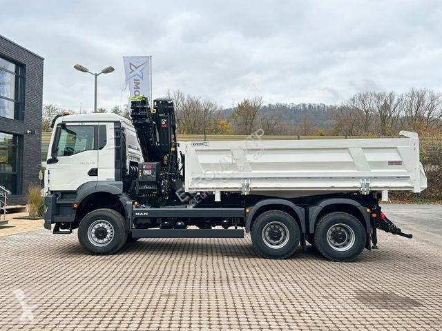 Kamion MAN TGS 33.440 6x6 /3-Seiten- Kipper /...