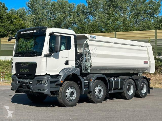 Lastbil MAN TGS BB 8X4 Euromix Mulden Kipper...