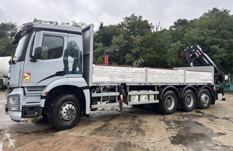Kamion Mercedes 8x4 AVEC GRUE HIABX-325HIPRO...