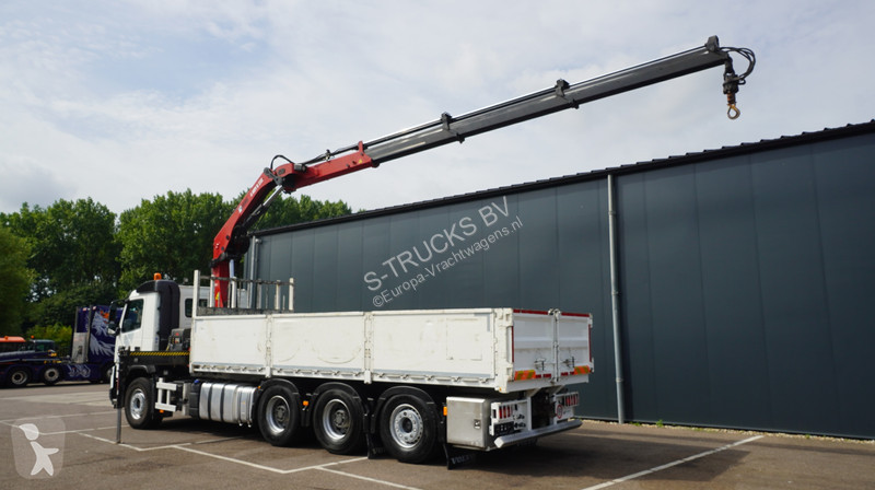 Kamion Volvo 460 8X4 OPEN BOX WITH HIAB X-HIPRO...