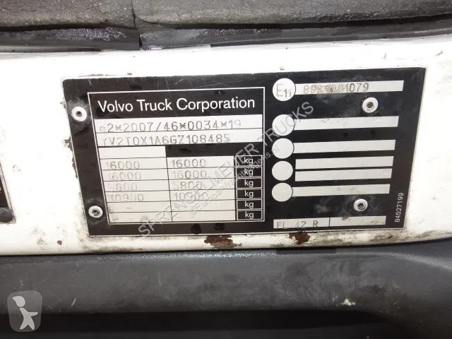 Kamion Volvo FL FL250 isothermic box