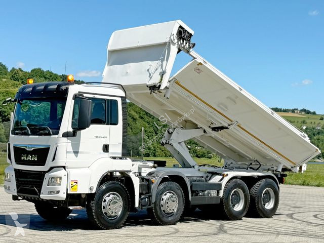 Camion MAN 35.400 KIPPER 6,00 m + BORDMATIC * 8x4