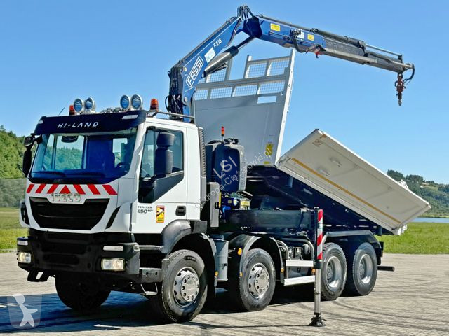 Kamion Iveco TRAKKER 450 * FASSI F215A.0.22 +...
