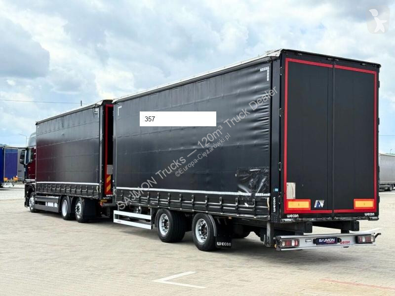 Camion remorque MAN TGX 26.470 / ZESTAW TANDEM...