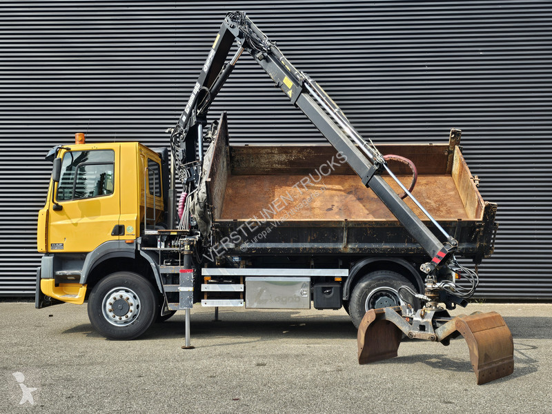 Kamion DAF 75250 4X4 / HIAB CRANE + TIPPER /...