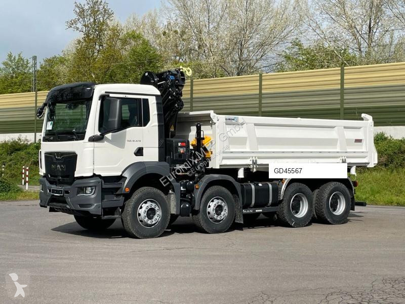 Camión MAN TGS 8x4/Euro6e Euromix Kipper Hiab...