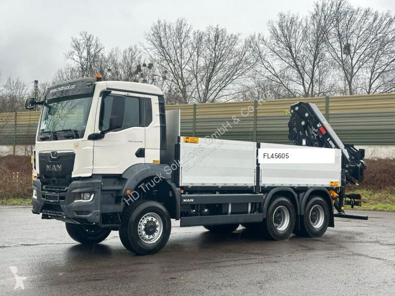 Kamion MAN TGS 33.440 6x6 Kran HIAB X-HiPro...