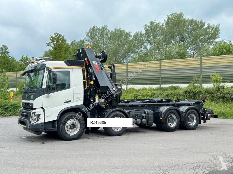 Camion Volvo FMX 500 8x4 Abrollkipper + Kran...