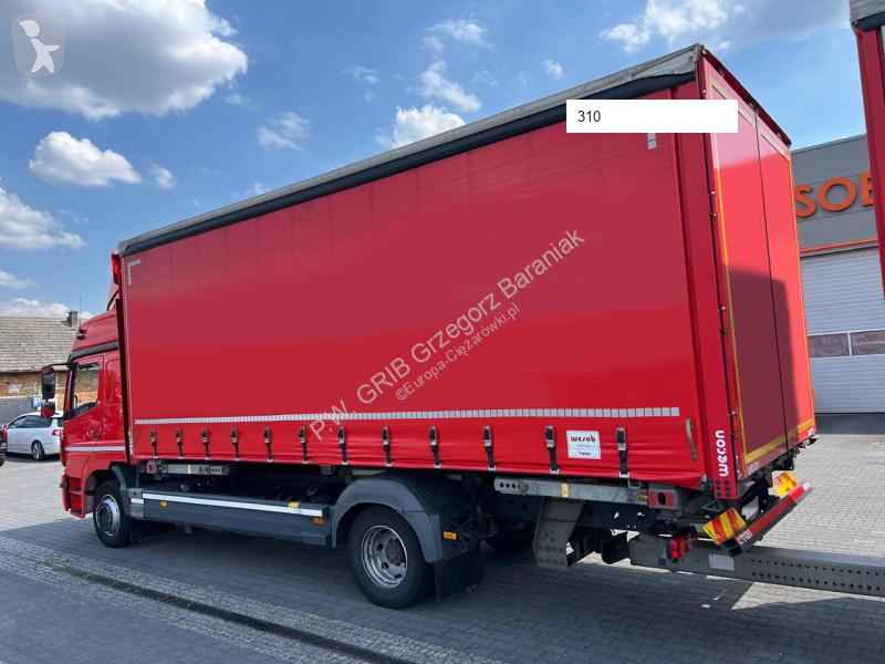Lastbil med släp Mercedes ATEGO 1227 BDF...