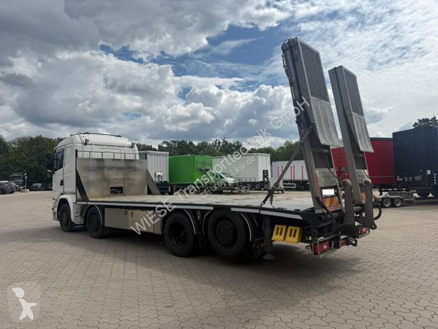 Camion Scania G450 Baumaschinentransporter mit...
