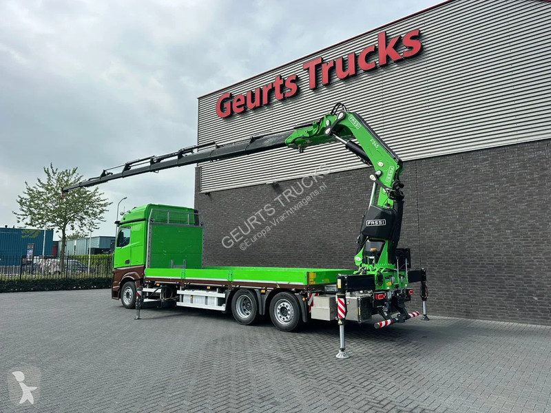 Camion Mercedes 2545 6X2 OPENLAADBAK MET FASSI...