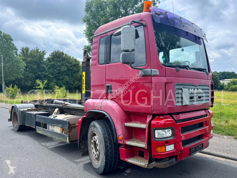 Kamion MAN 18.310 - Marell Abrollkipper - Klima
