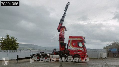 Camion DAF XF105 510 XF 8X4 Palfinger PK150.002 9x Extensions Winch Big-Axle Euro 5 Kran Crane