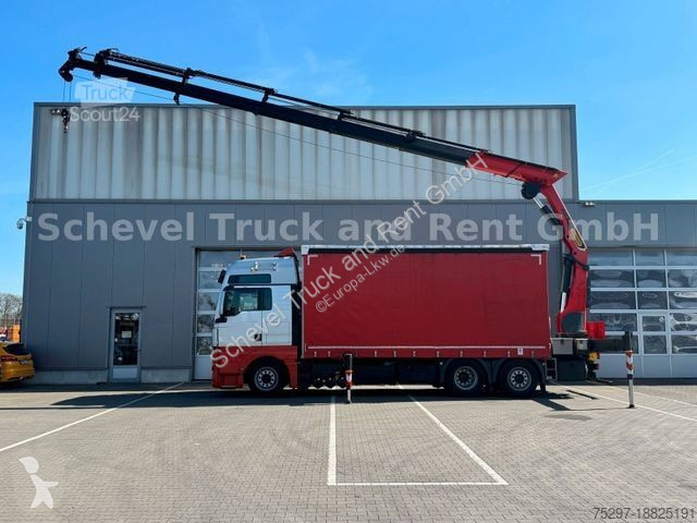 Kamion MAN TGX 26.510 6x2 Pritsche/Plane...