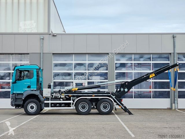 Camion MAN TGS 26.520 Absetzkipper HYVA 18 TAZ...
