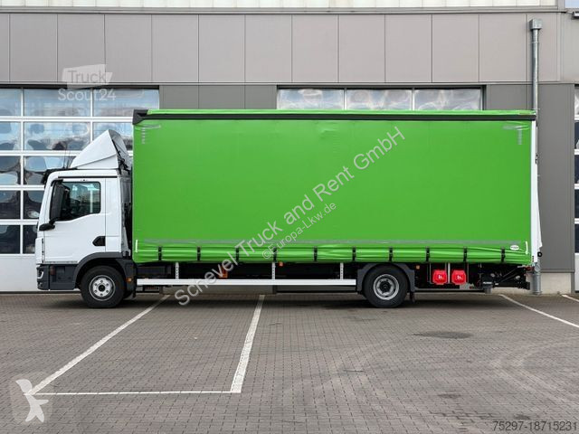 Kamion MAN TGL 12.250 Pritsche/Plane Seitentür,...