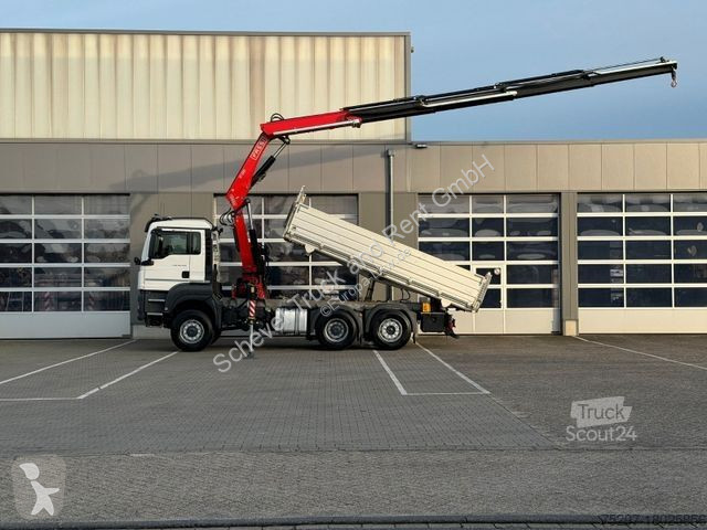 Camion MAN TGS 28.400 6x4-4 Dreiseitenkipper...