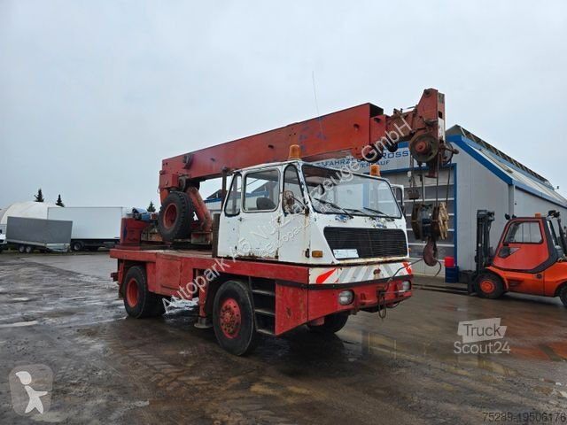 Grua Krupp Kranbau WHV 15 GMT Kran Mobilkran