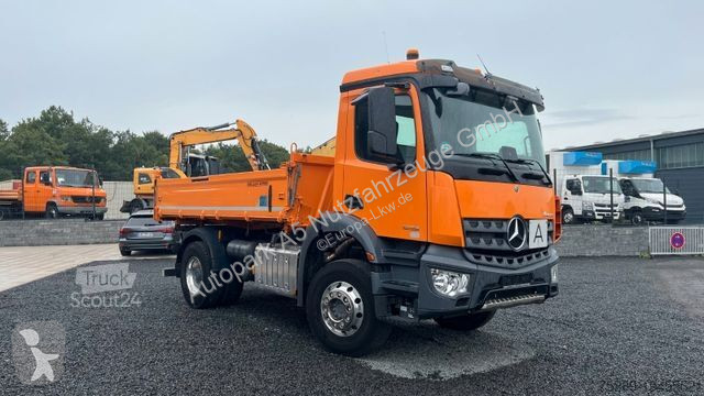 Kamion Mercedes 1835 Dreiseitenkipper Meiller