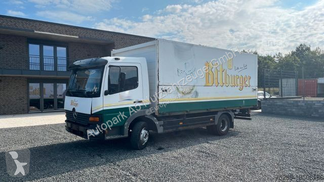 Camion Mercedes 818 Getränke Getränkeaufbau
