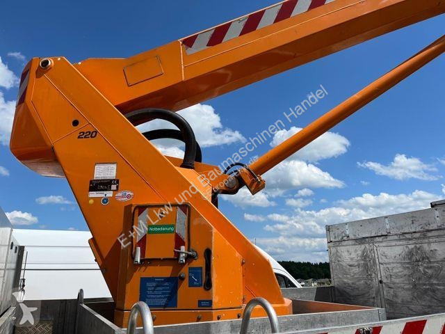 Kamion Mercedes 1323 HUBSTEIGER 22 M TOP ZUSTAND