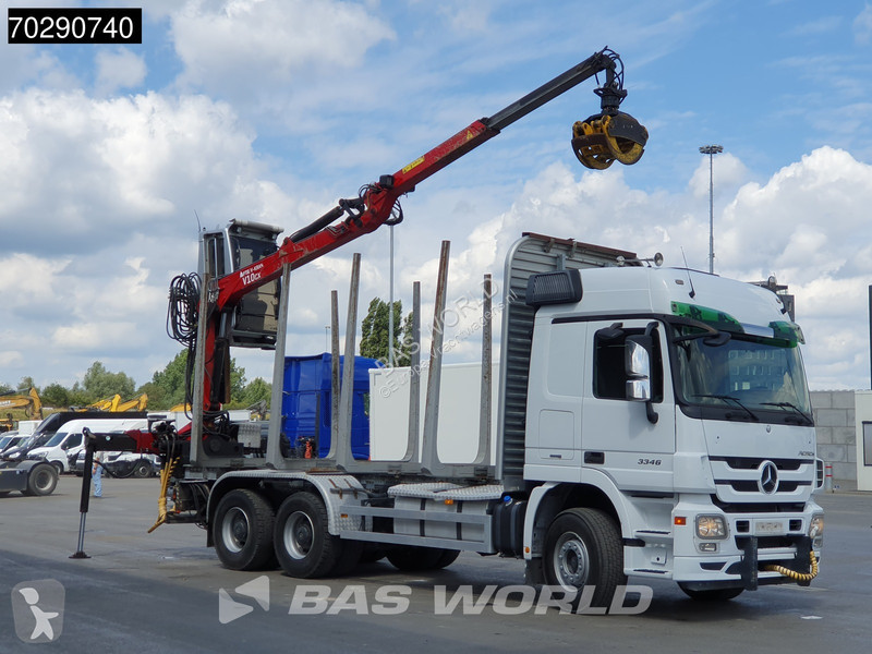 Camion Mercedes 3346 6X4 Original KM's! Wood...