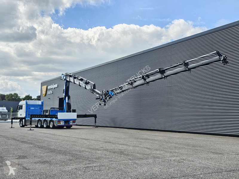 Kamion MAN 35.480 8x4-4 / HMF 85 t/m + JIB / WINCH