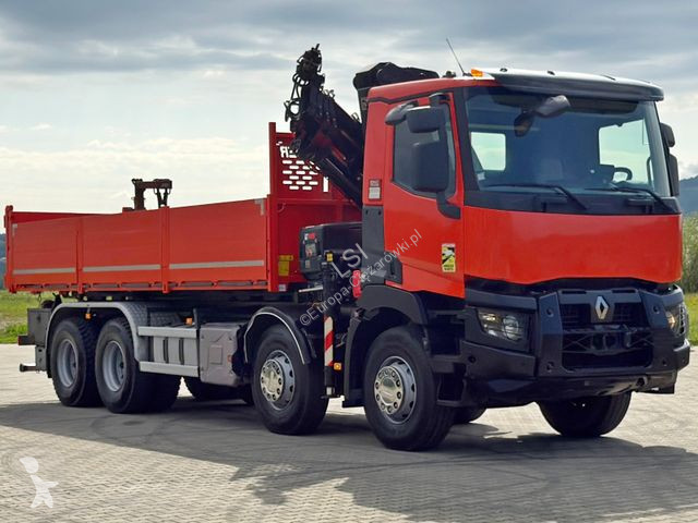 Lastbil Renault C 430 *KIPPER 6,80m* HIAB...