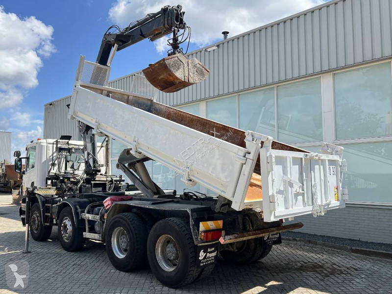 Kamion Scania 400 8X4 KIER 2010 + HIAB Crane...