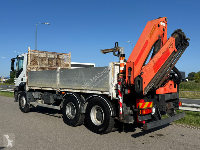 Camion Iveco 330 6x4 with Palfinger PK 18500 crane