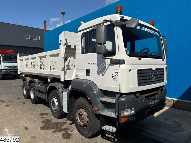 Kamion MAN 35 400 8x4, Manual, Steel suspension