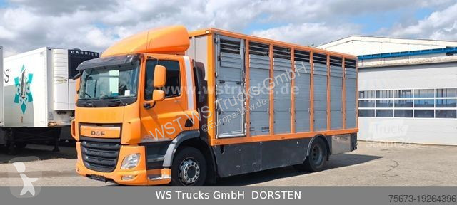 Camion DAF CF 400 Menke Einstock Viehtransporter