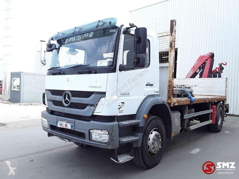 Kamion Mercedes 1833 Fassi f 110a 284000km...