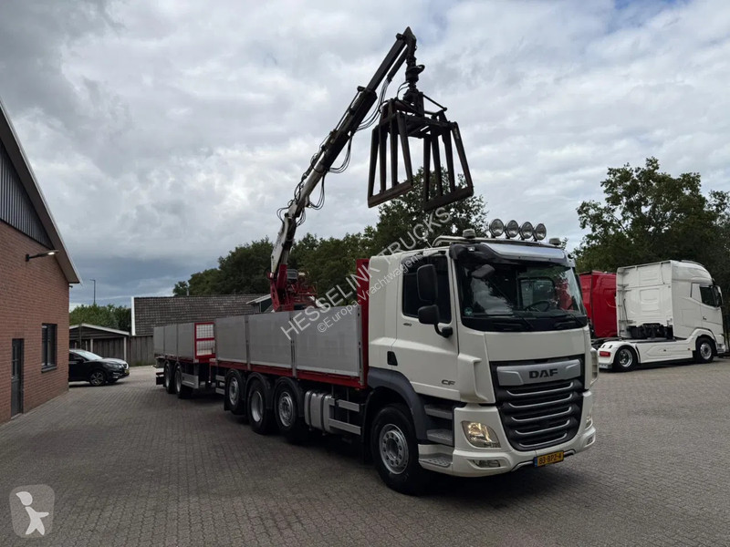 Camion DAF 480 8X2 KENNIS K16R3 Kraan Combi...