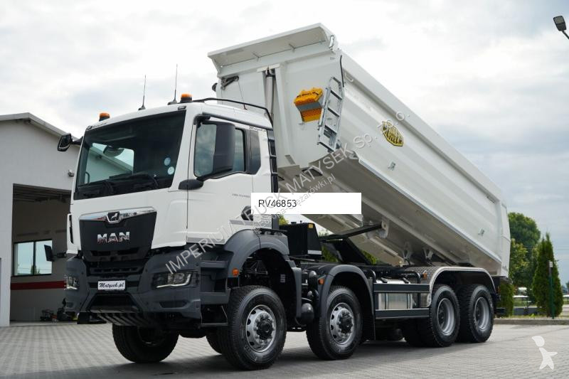 Kamion MAN TGS / 8X6 / WYWROTKA TYLNOZSYPOWA /...