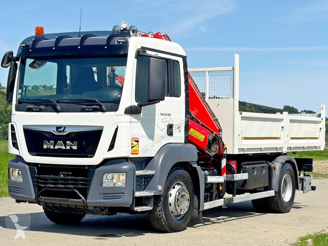 Lastbil MAN 18.360 * FASSI F135A.0.23 + FUNK * TOP