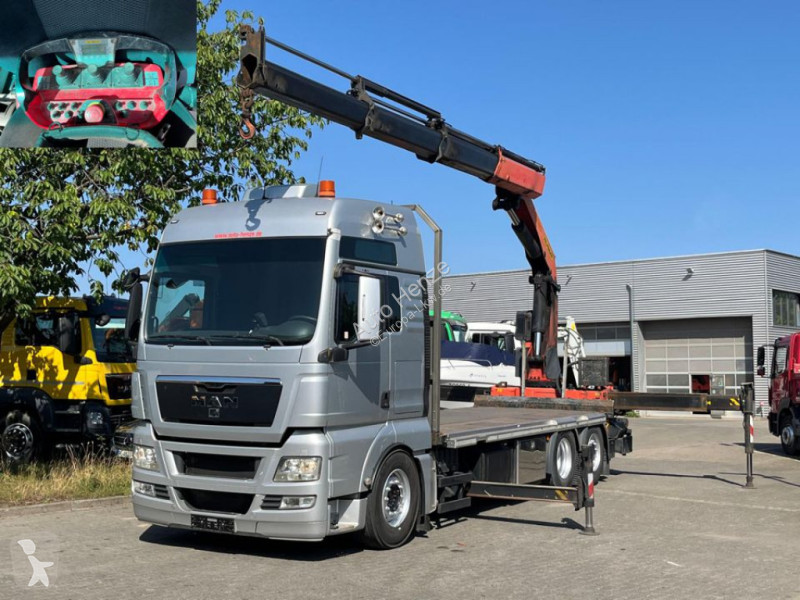 Lastbil MAN TG-X 26.400 6x2 Pritsche Heckkran...