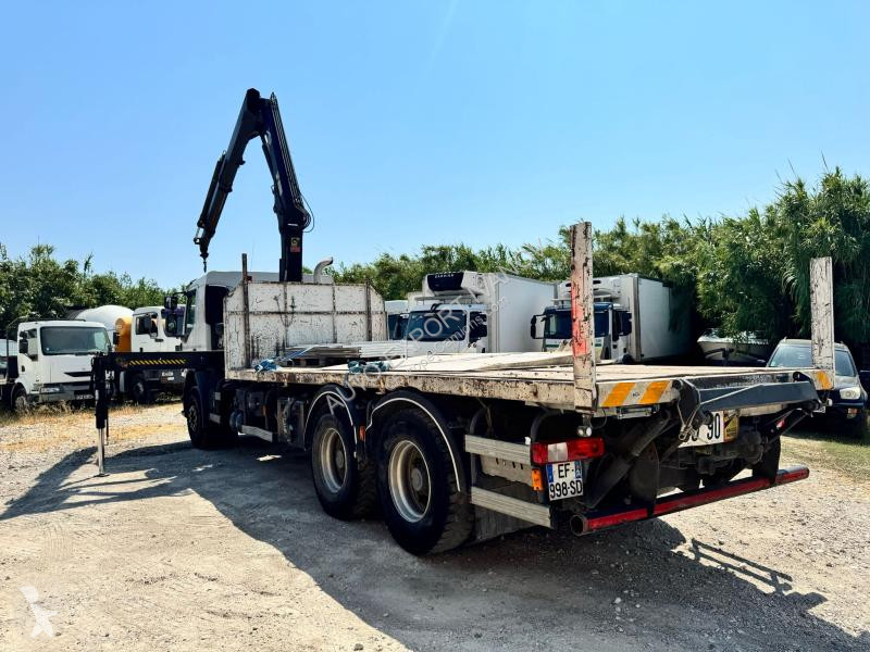 Camion Renault PREMIUM 370 DXI PLATEAU RIDELLES UE