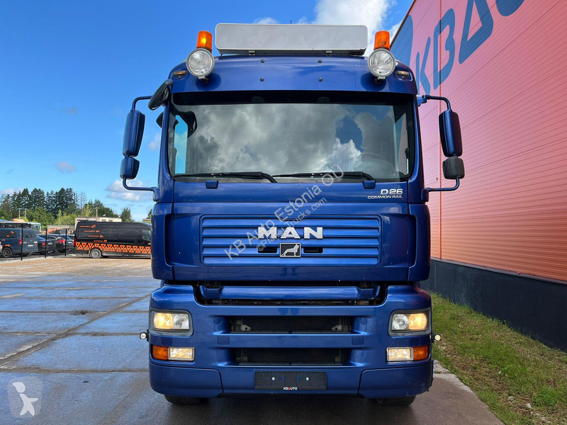Lastbil MAN TGA 6x4 FULL STEEL / BOX L=4581 mm